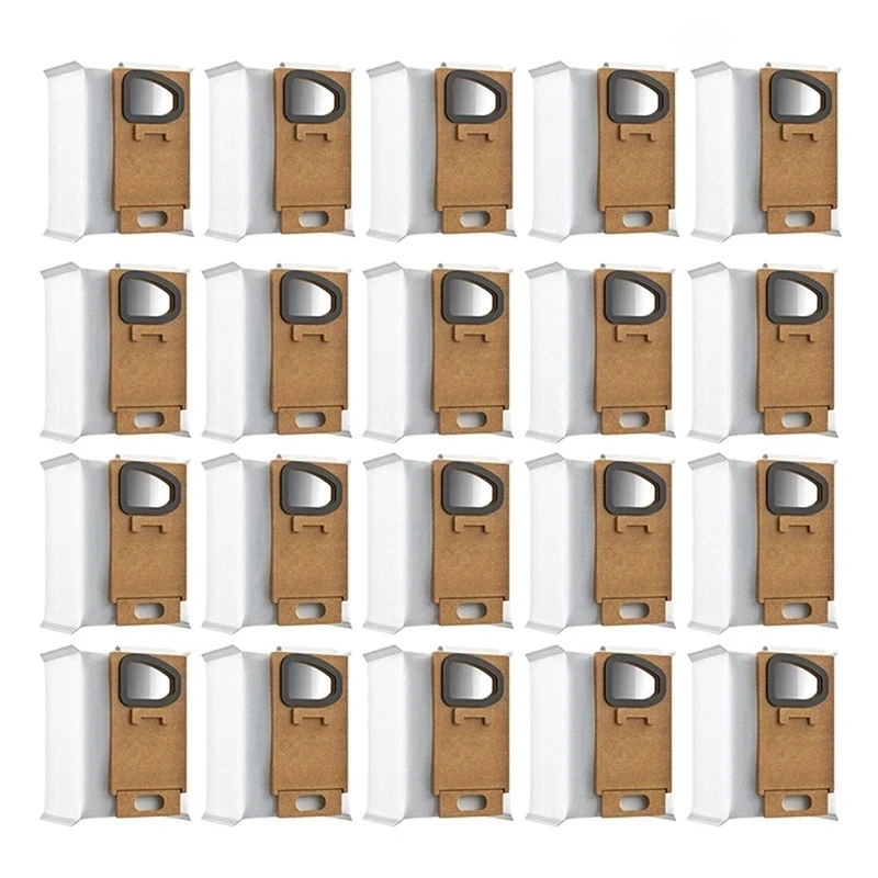 20 шт. сменных мешков для пыли для пылесоса Xiaomi Roborock H7 H6, сумки из нетканой Ткани, Аксессуары
