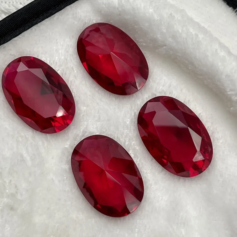 Премиальный 18x25 мм Довольно огромный рубиновый камень овальной огранки Шри-Ланка VVS Ruby Loose Gemstone для ювелирных аксессуаров